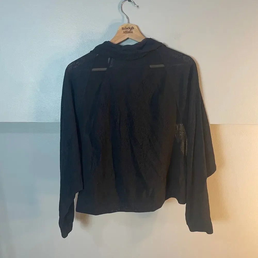 Lululemon In Depth Jacket Lace Combo Black Edition RARE Athletic Size 6 EUC - Picture 11 of 14